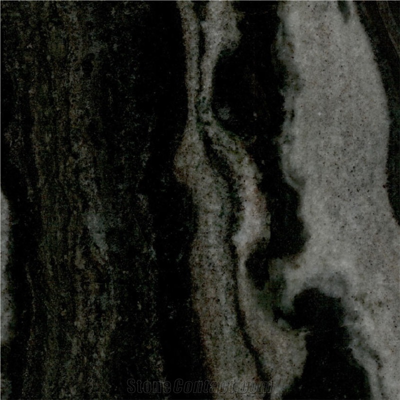 Mercury Black Marble Tile
