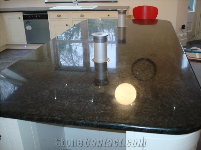 Midnight Blue Granite Finished Product