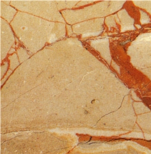Mikene Beige Red Tile