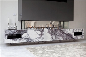Milas Lilac Marble Finished Product