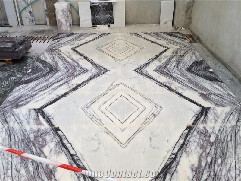 Milas Lilac Marble Finished Product
