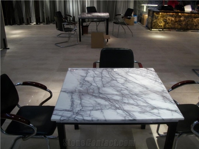 Milas Lilac Marble Finished Product