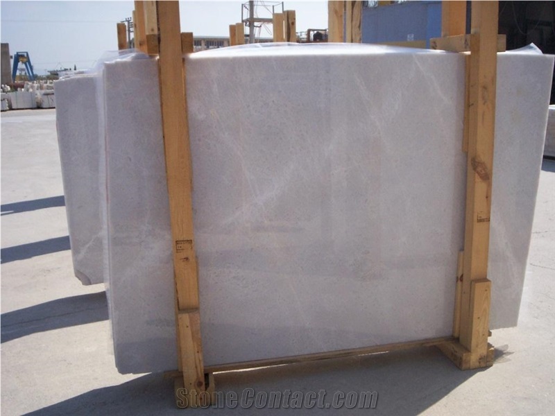 Milas White Marble Slab