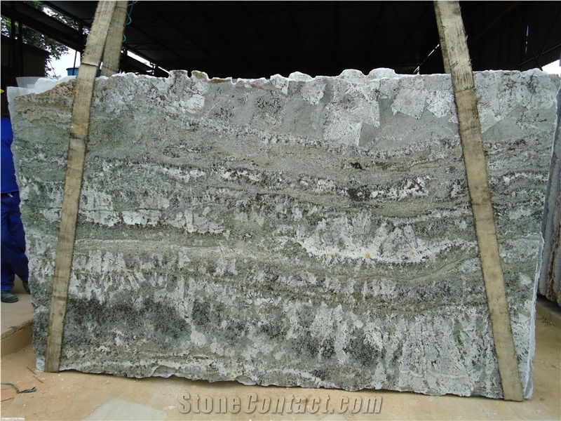 Minsk Green Granite Slab