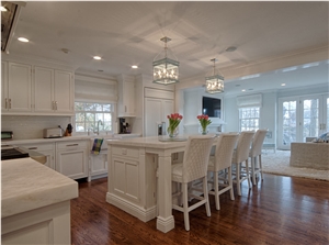Misty White Marble Finished Product