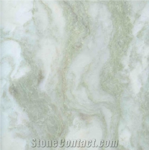 Misty White Marble Tile