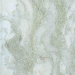 Misty White Marble Tile