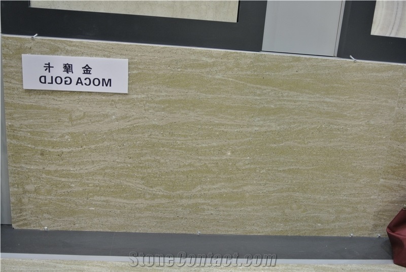 Moca Gold Marble Slab