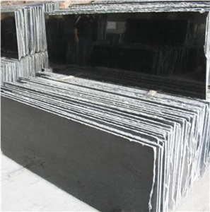 Mongolia Black Granite Slab
