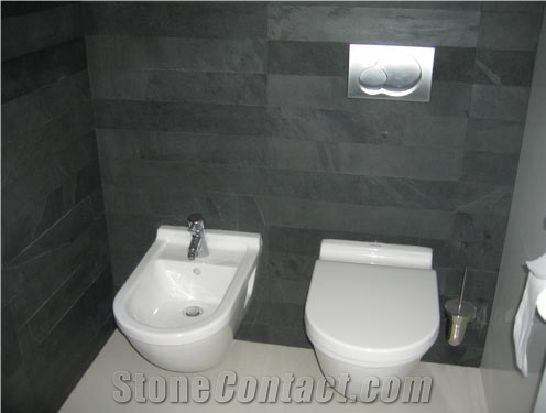 Montauk Black Slate Finished Product