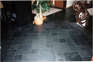 Montauk Black Slate Finished Product