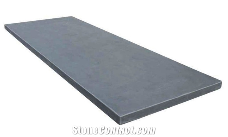 Montauk Black Slate Slab