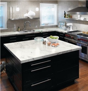 Mystery White Marble Finished Product