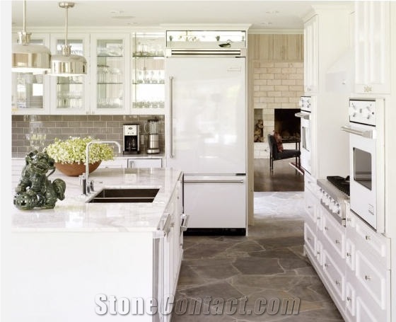 Mystery White Marble Finished Product