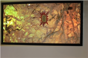 Mystic White Onyx Slab