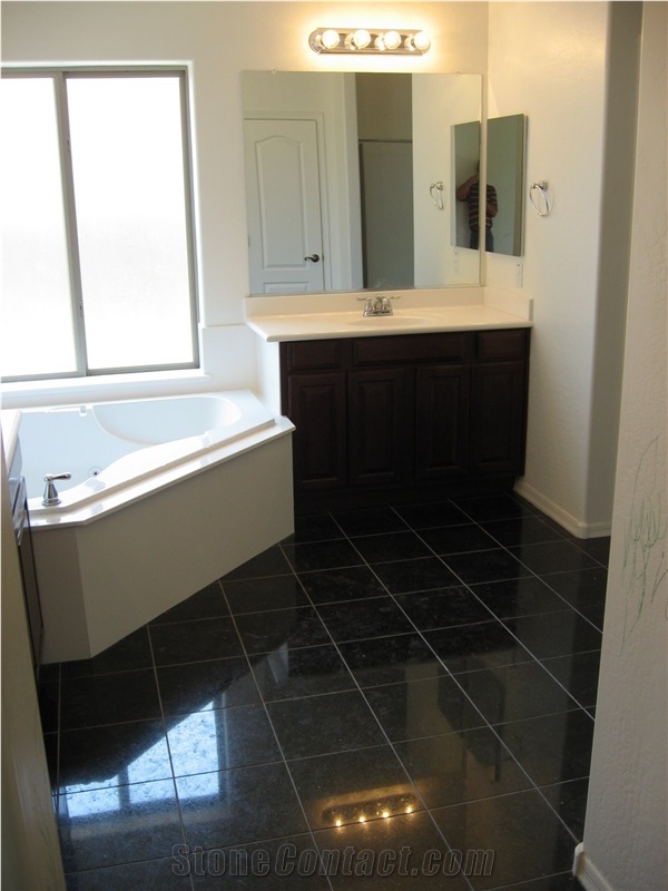 Nero Assoluto Granite Finished Product