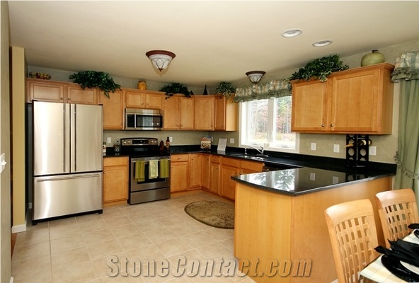 Nero Assoluto Granite Finished Product