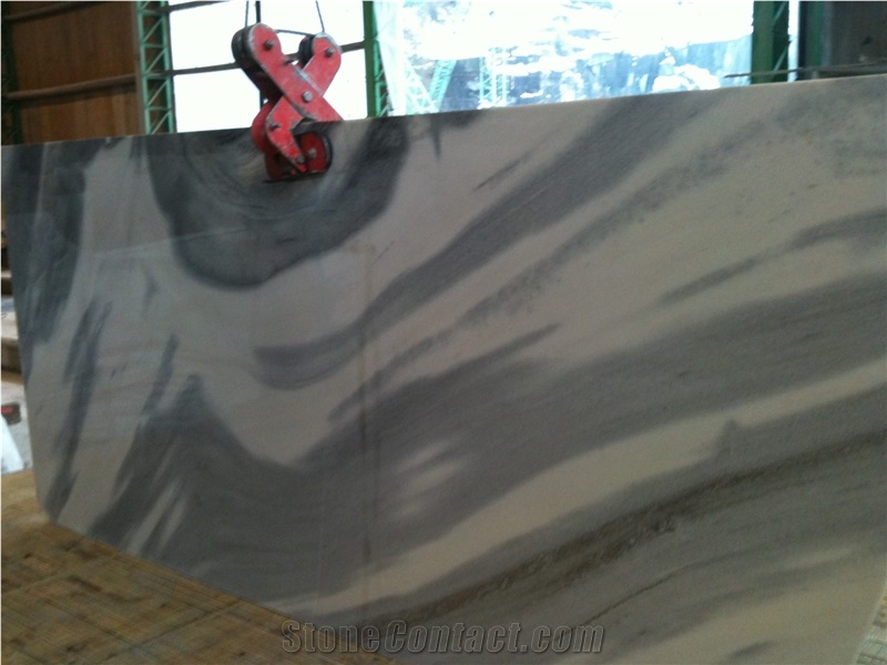 Nero Bianco Cristallina Slab