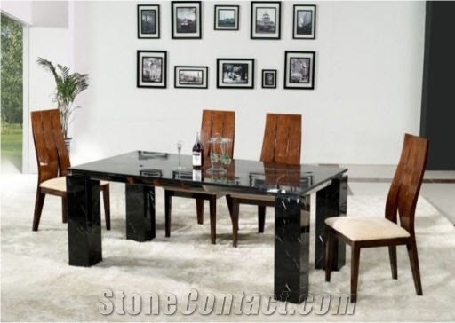 Nero Crystal Marble Finished Product