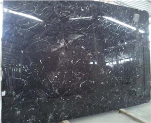 Nero Crystal Marble Slab