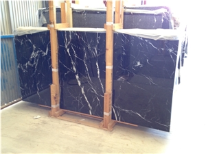 Nero Marquina Marble Slab