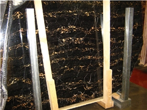 Nero Portoro Vena Larga Marble Slab