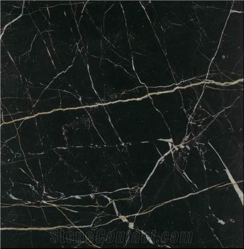 Nero St Laurent Marble Tile