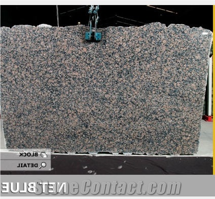 Net Blue Granite Slab