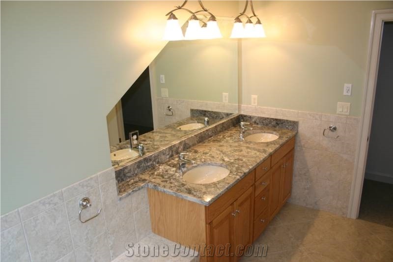 New Azul Aran Granite Finished Product