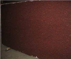 New Imperial Red Granite Slab