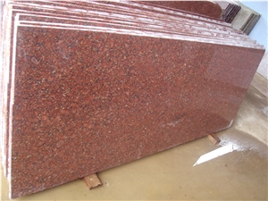 New Imperial Red Granite Slab