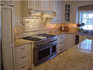 New Venetian Gold Granite Finished Product