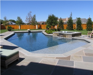 New York Blue Stone Finished Product