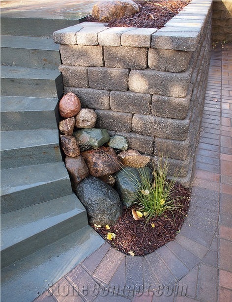 New York Blue Stone Finished Product