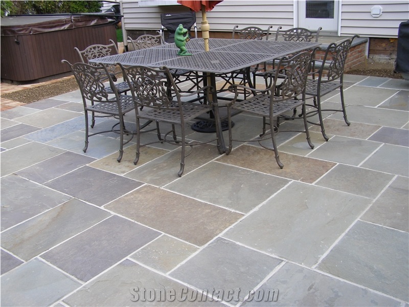 New York Blue Stone Finished Product