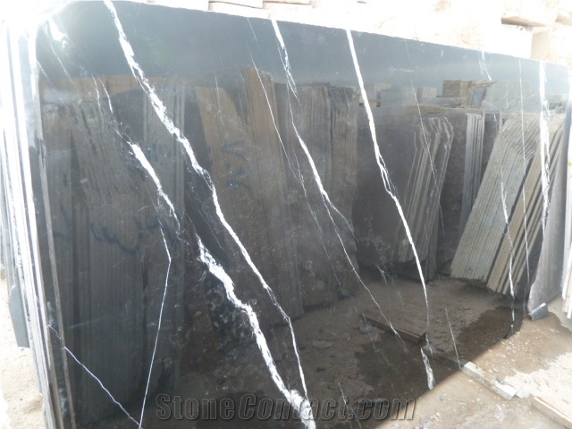 Noir Khenifra Marble Slab