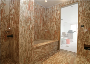 Norwegian Rose Marble Finished Product