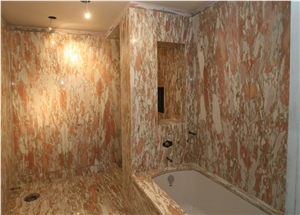 Norwegian Rose Marble Finished Product