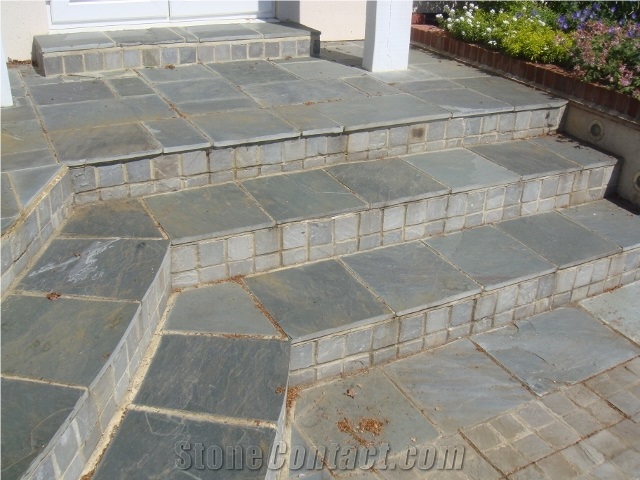 Ocean Green Slate Finished Product