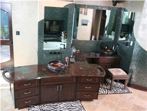 Ocean Red Granite Finished Product
