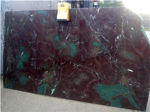 Ocean Red Granite Slab