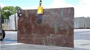 Ocean Red Granite Slab