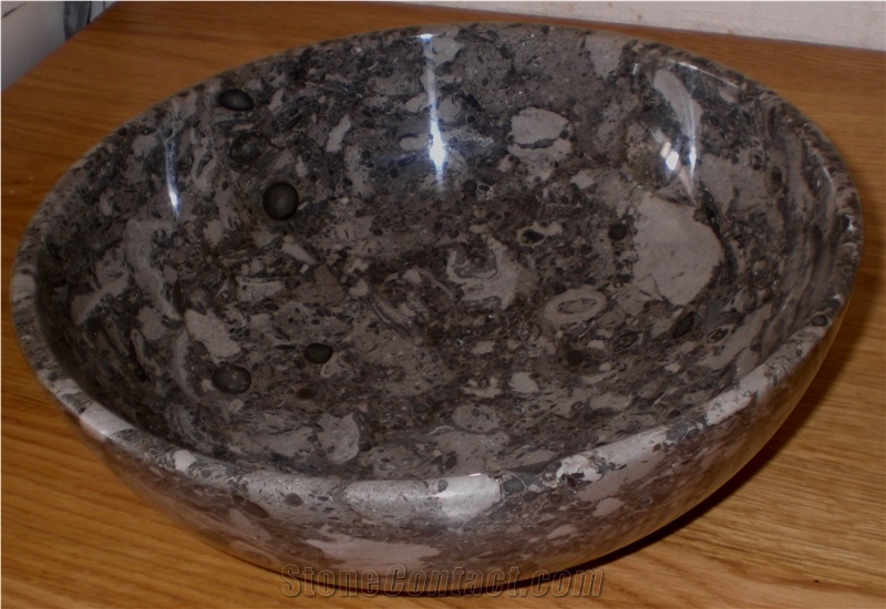 Oceanic Grey Marble Finished Product