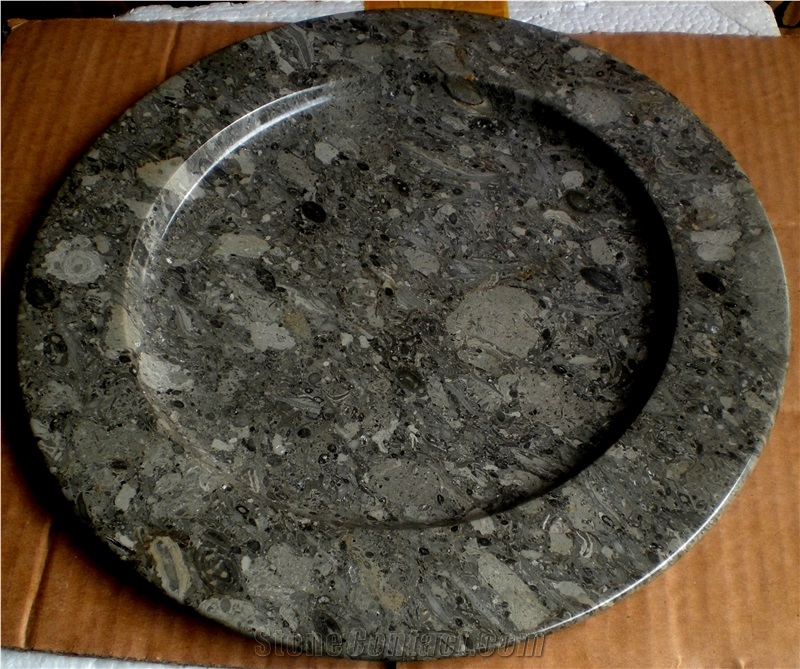 Oceanic Grey Marble Finished Product