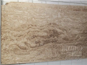Olivillo Travertine Slab