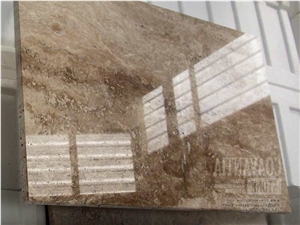 Olivillo Travertine Slab