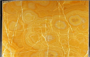 Onice Arancio Slab
