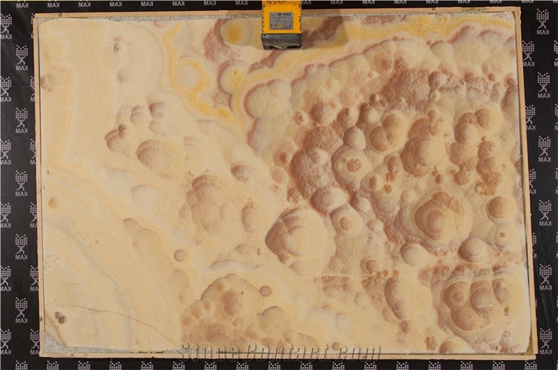 Onice Arancio Slab