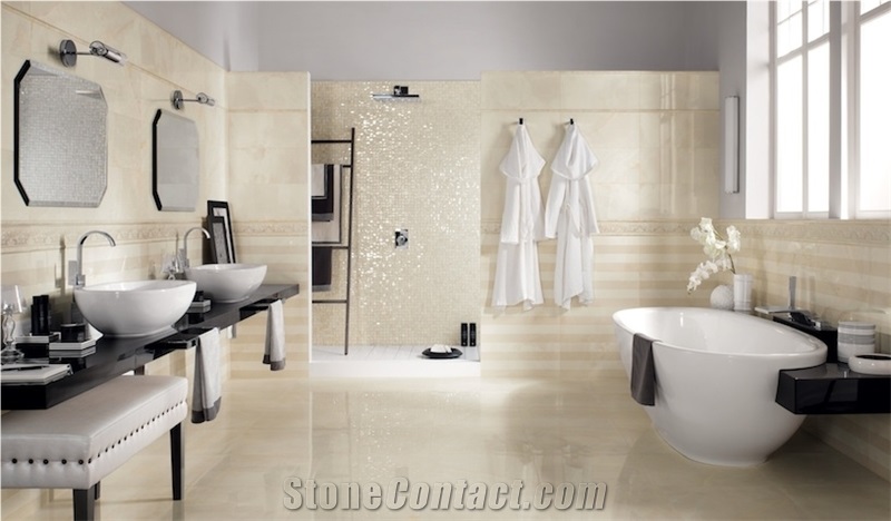 Onice Bianco Avorio Finished Product