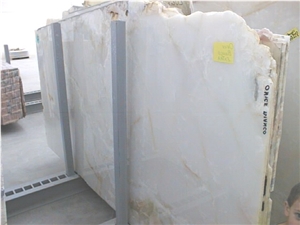 Onice Bianco Avorio Slab